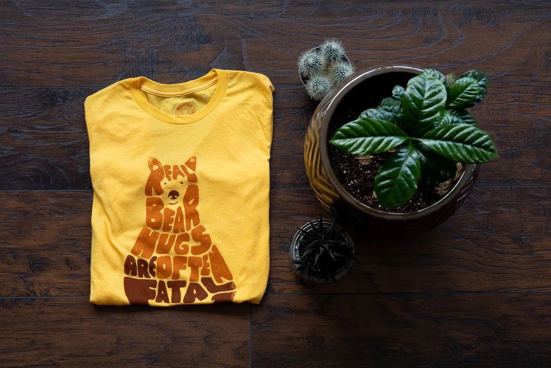 Real Bear Hugs Are Often Fatal Tee - Menottees