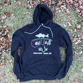 Walleye Run Hoodie (Black) - menottees