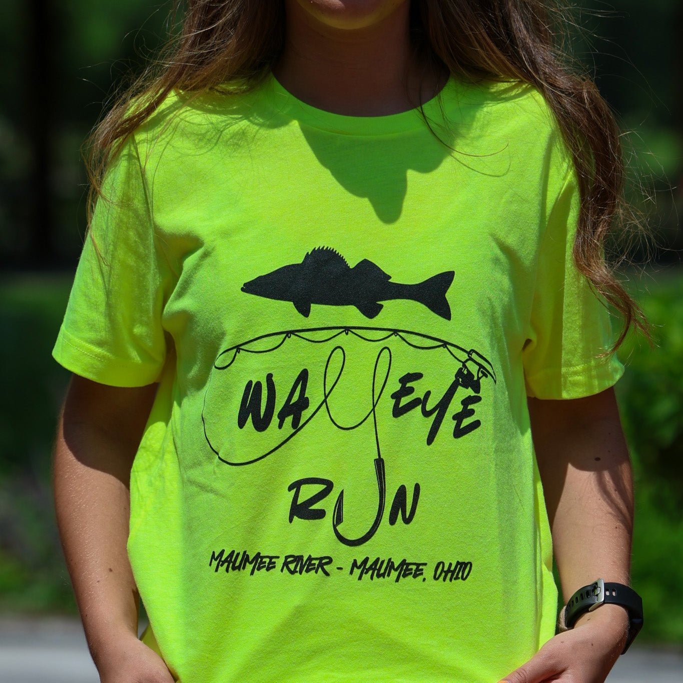 Walleye Run Tee (Yellow) - Menottees