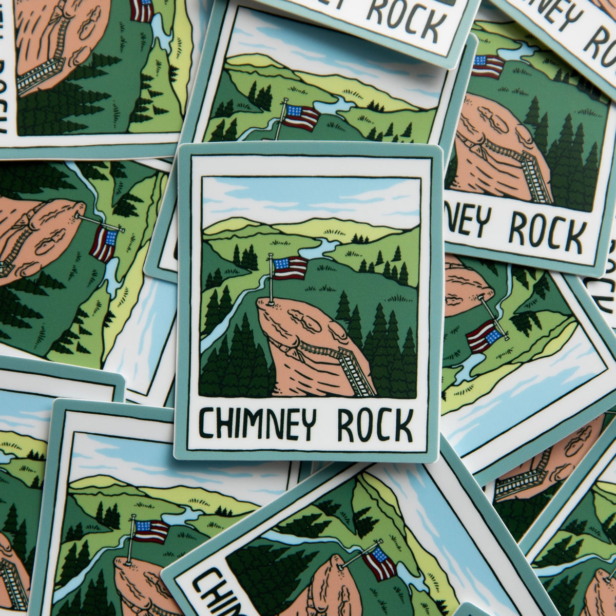 A Chimney Rock Polaroid - menottees