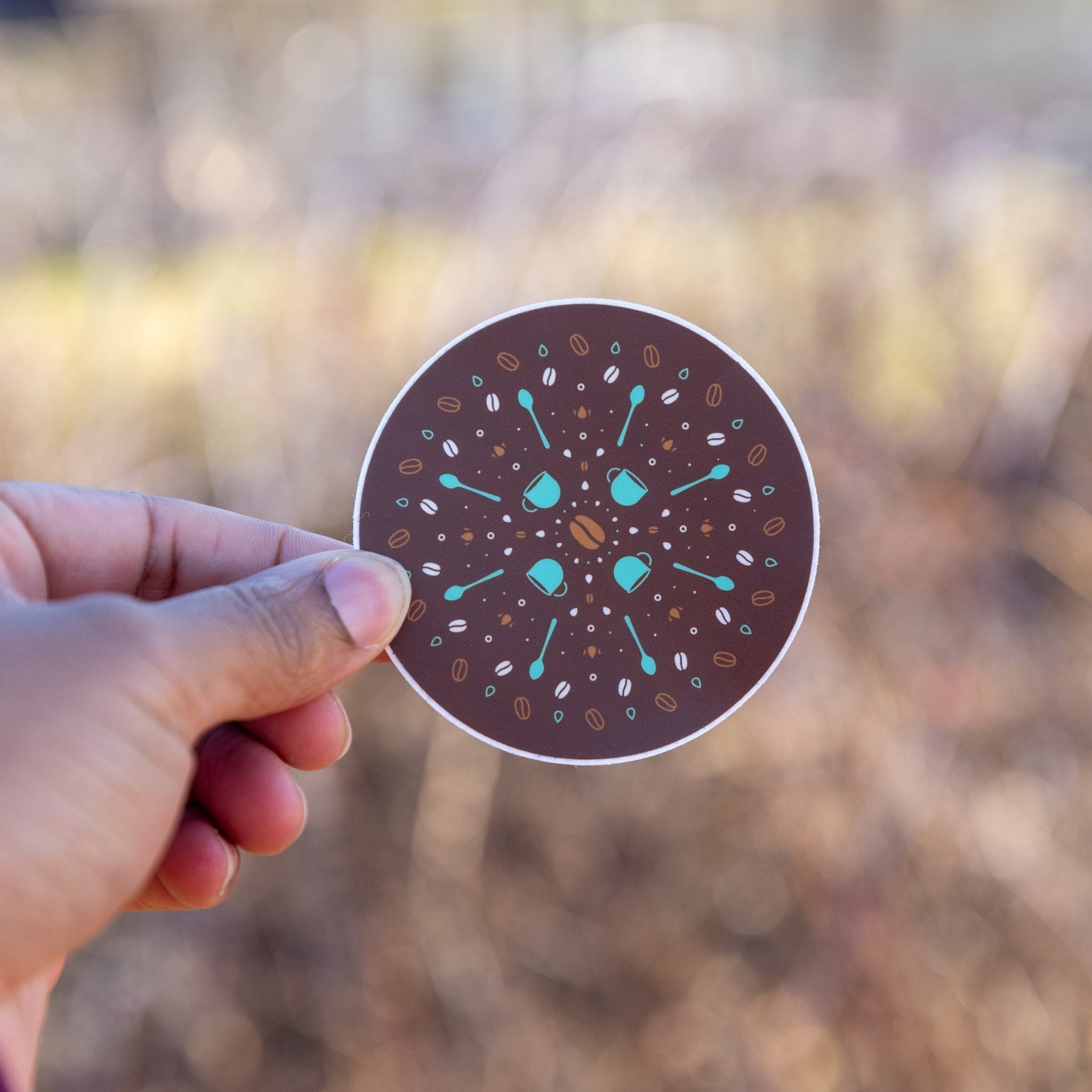 A Coffee Mandala - menottees
