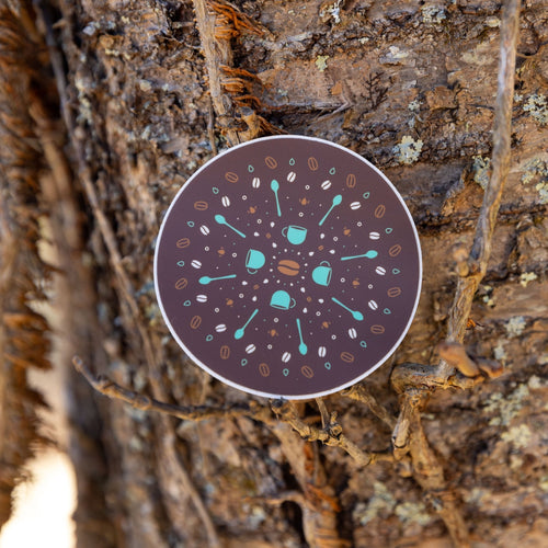 A Coffee Mandala - menottees