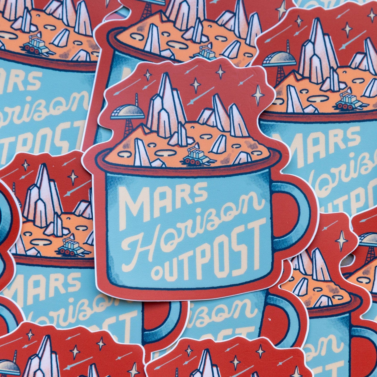 A Mars Horizon Outpost Mug - menottees