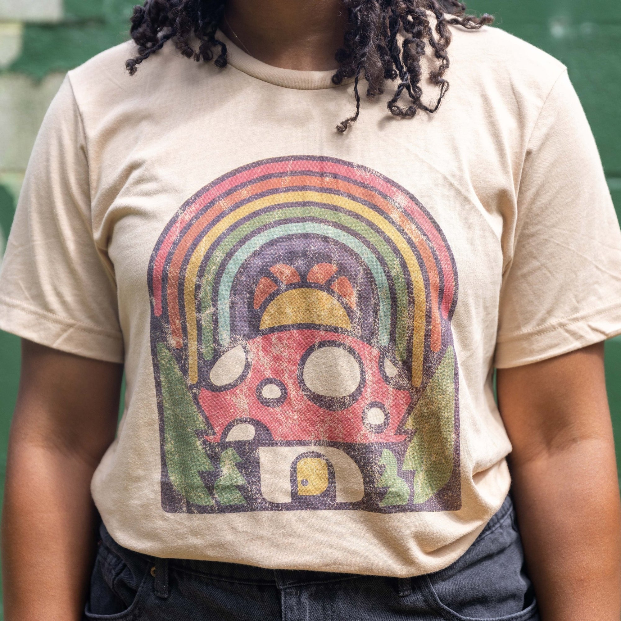 A Mushroom House - menottees