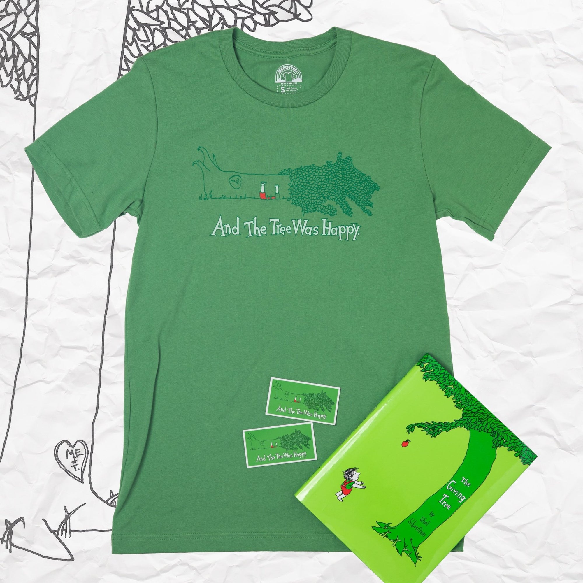 And The Tree Was Happy - menottees