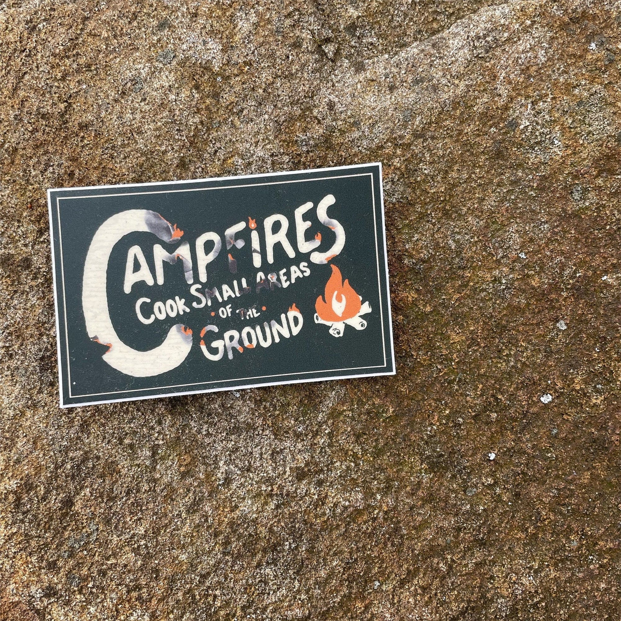 Campfires Cook Small Areas of the Ground - menottees