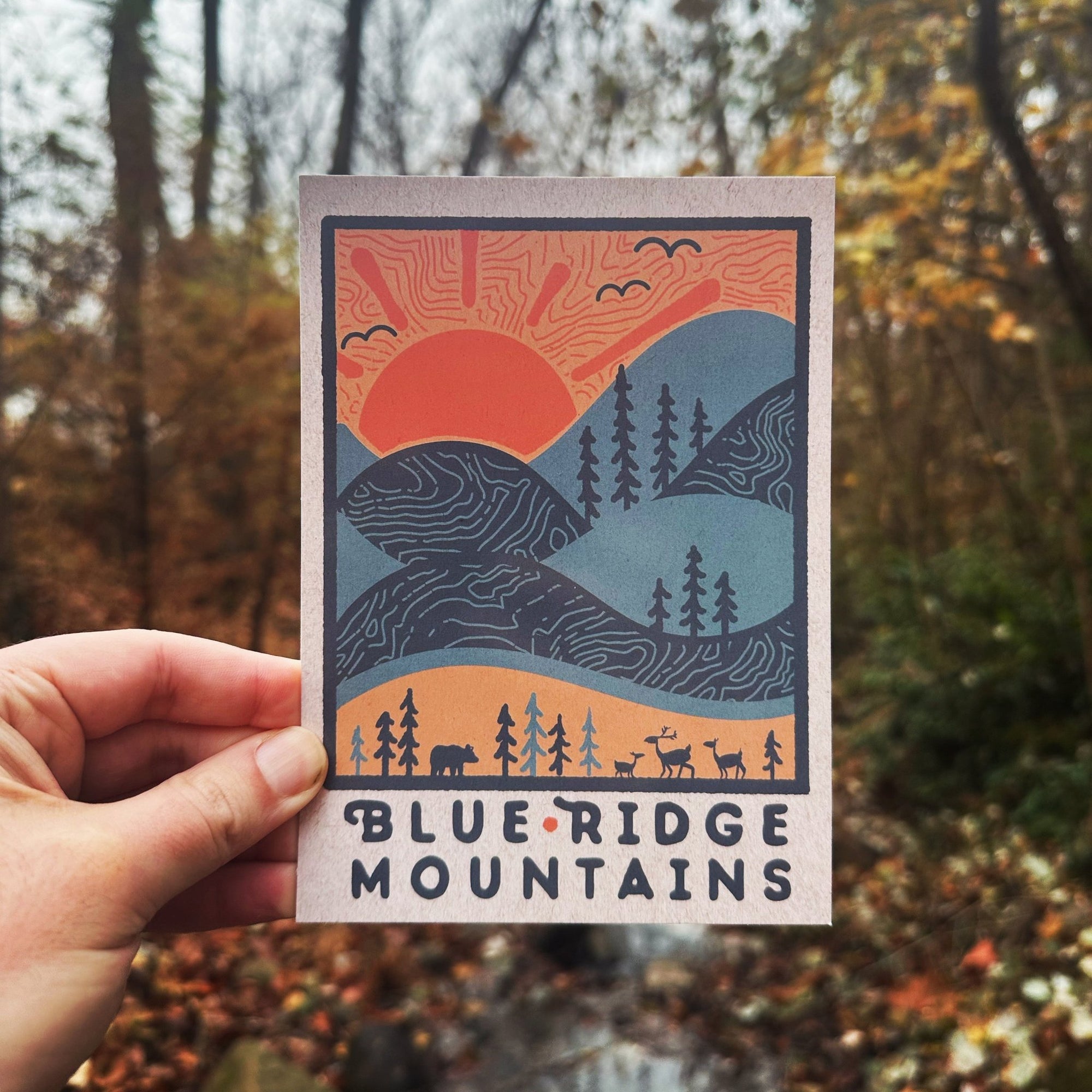 Day Ridge Postcard - menottees