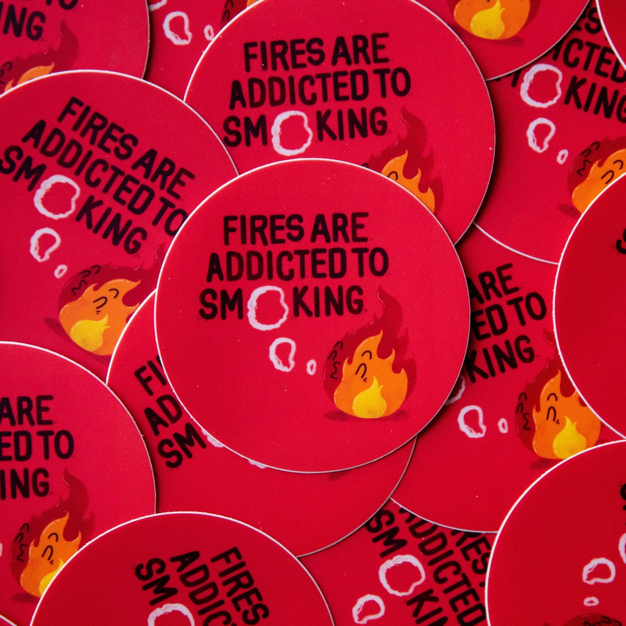 Fires are Addicted to Smoking - menottees