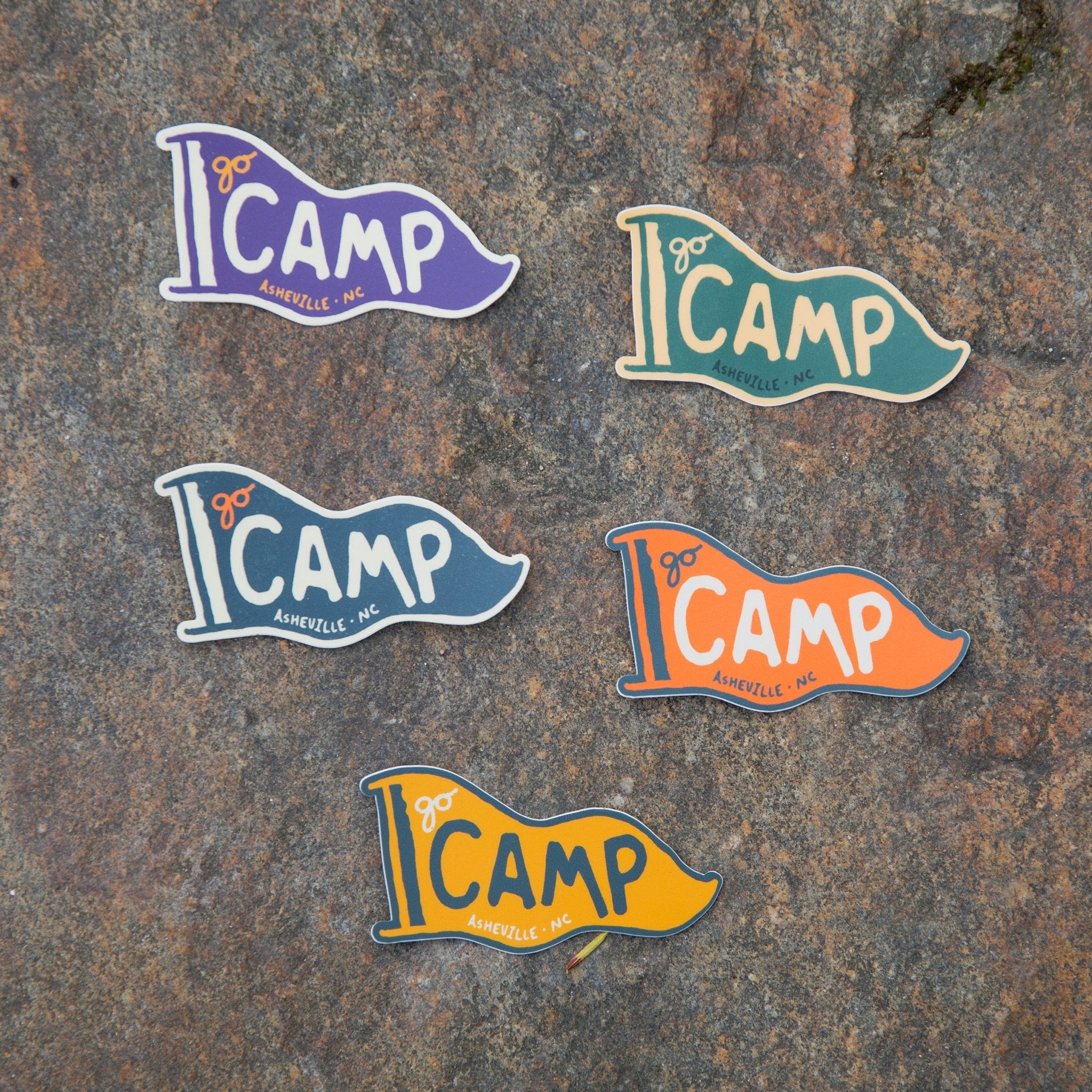 Campko Sticker Go Camp Sticker Pack – Menottees
