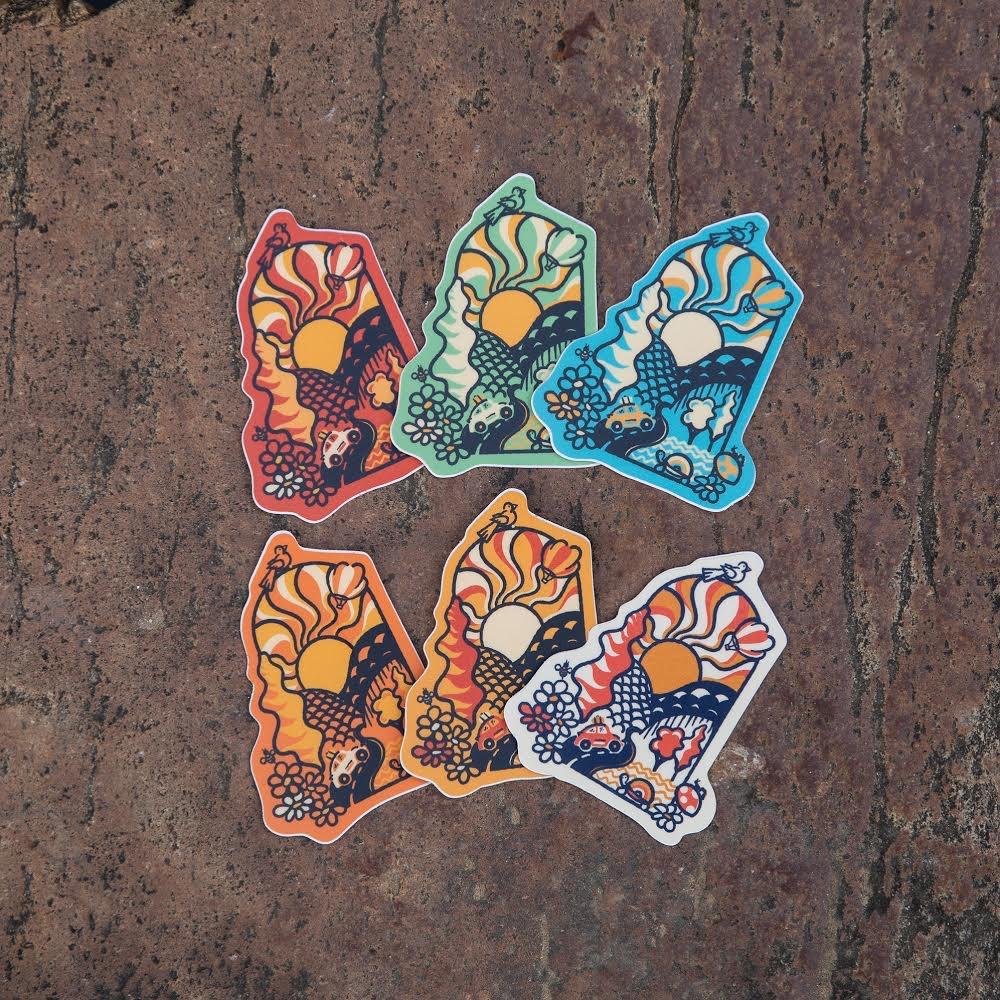 Groovy Day Sticker Pack - menottees