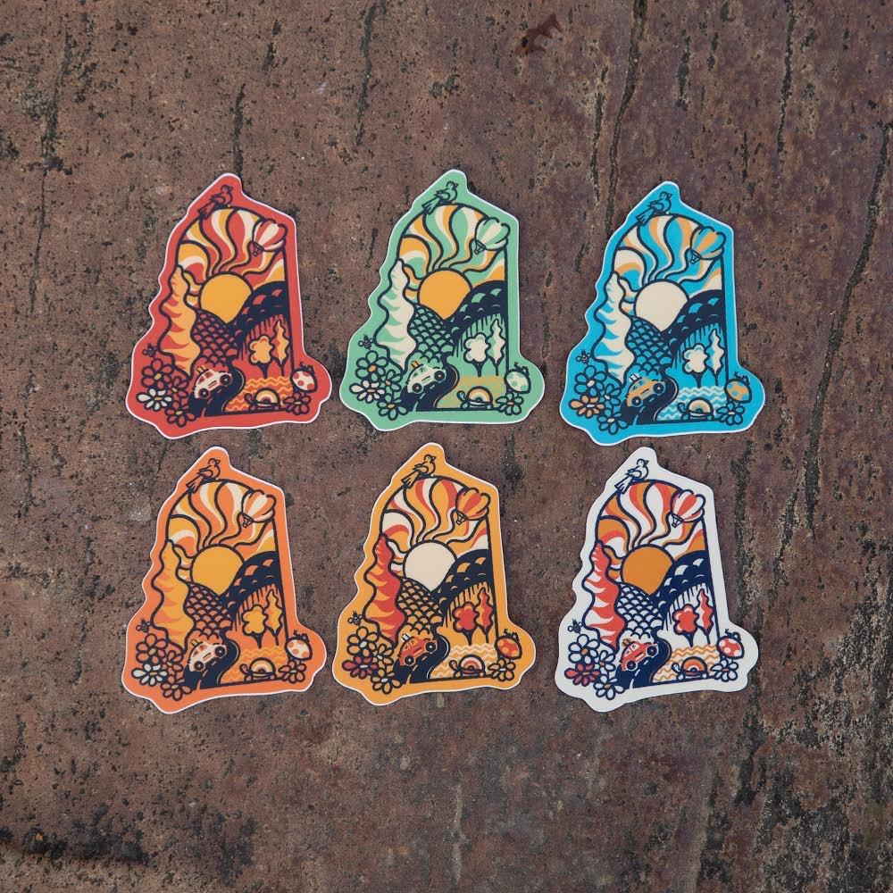 Groovy Day Sticker Pack - menottees