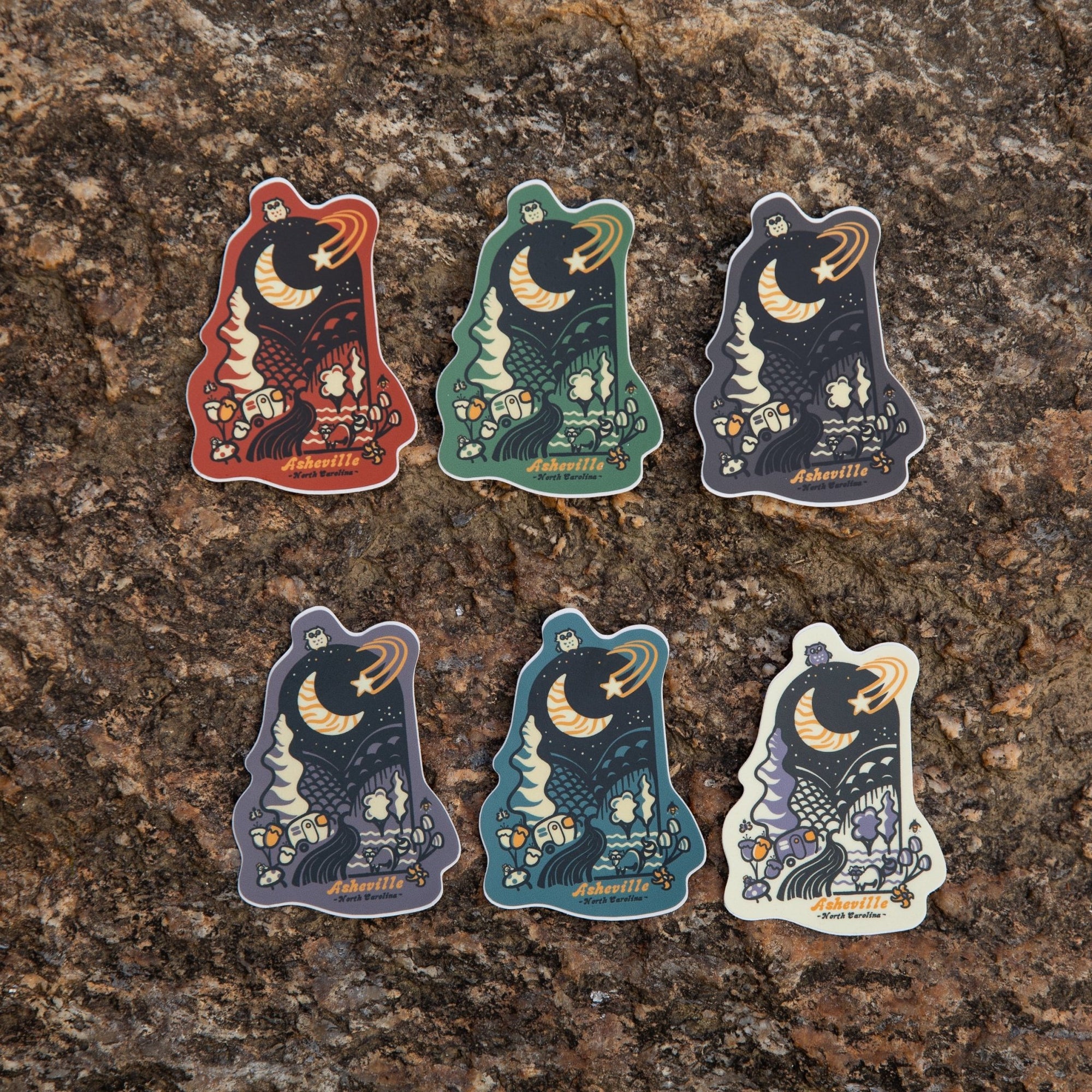Groovy Night Sticker Pack - menottees