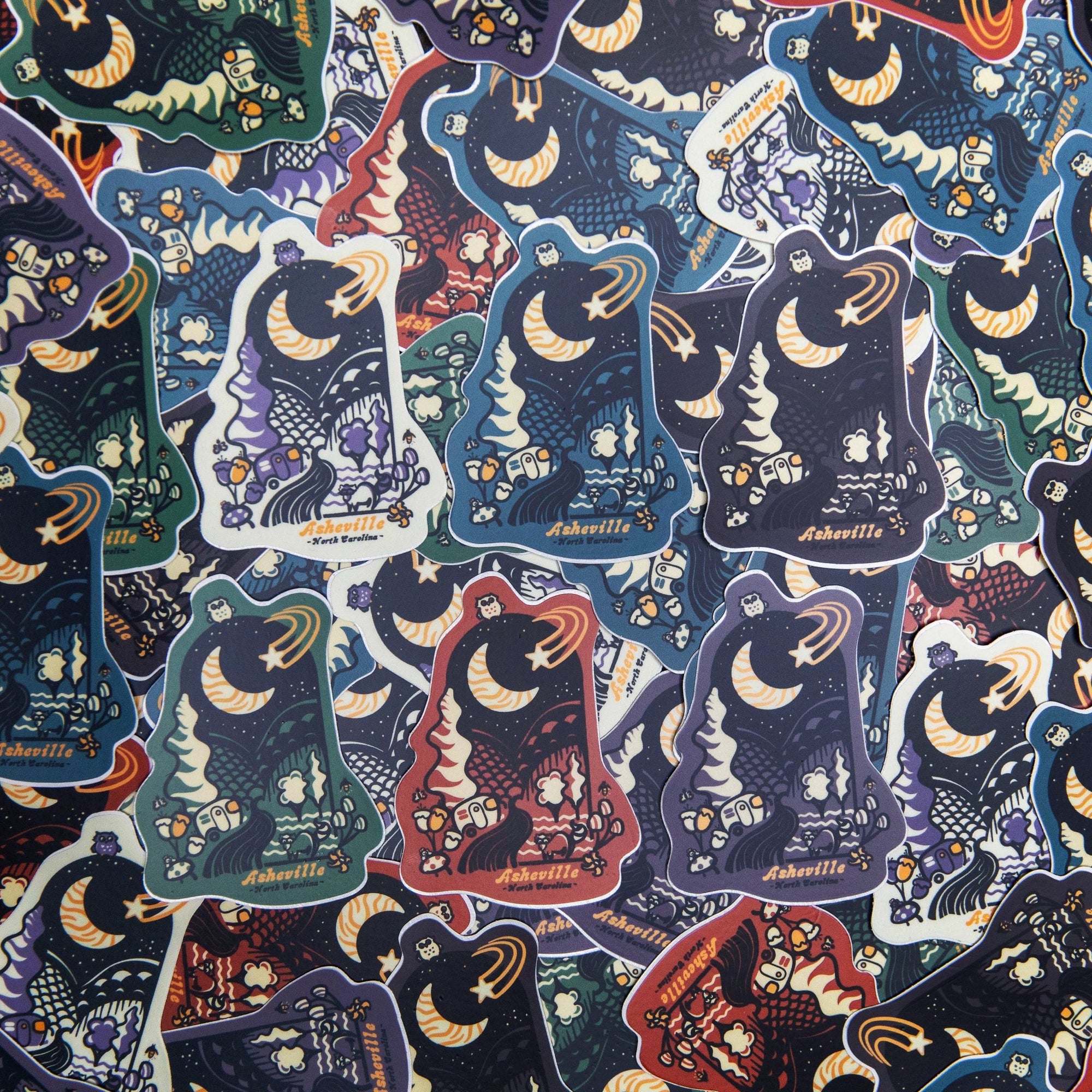 Groovy Night Sticker Pack - menottees