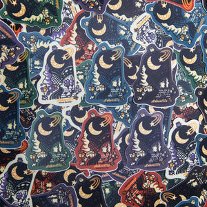 Groovy Night Sticker Pack - menottees