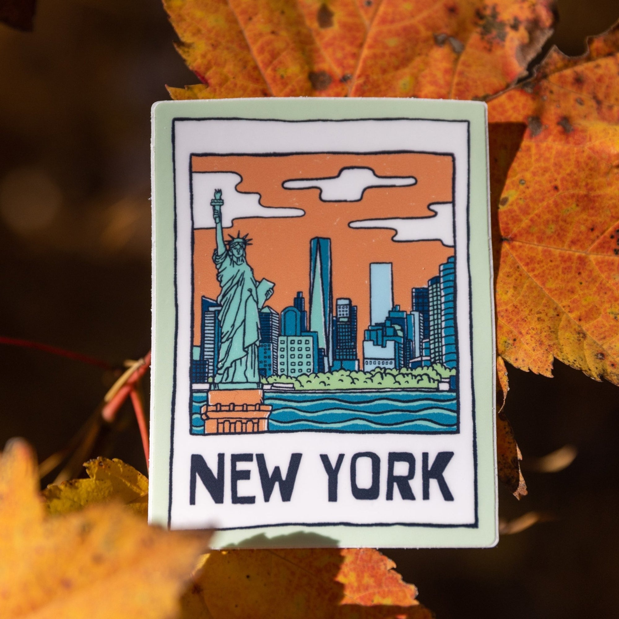 Downtown New York City Mini Sticker Pack - cutandcropped