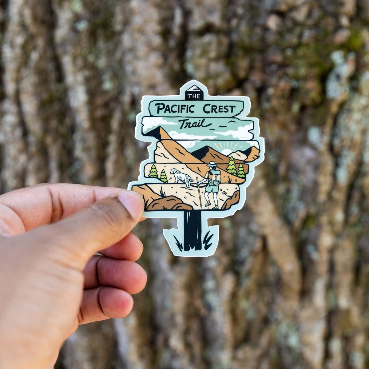 Pacific Crest Trail Sign - menottees