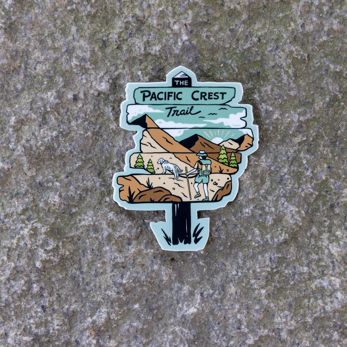Pacific Crest Trail Sign - menottees