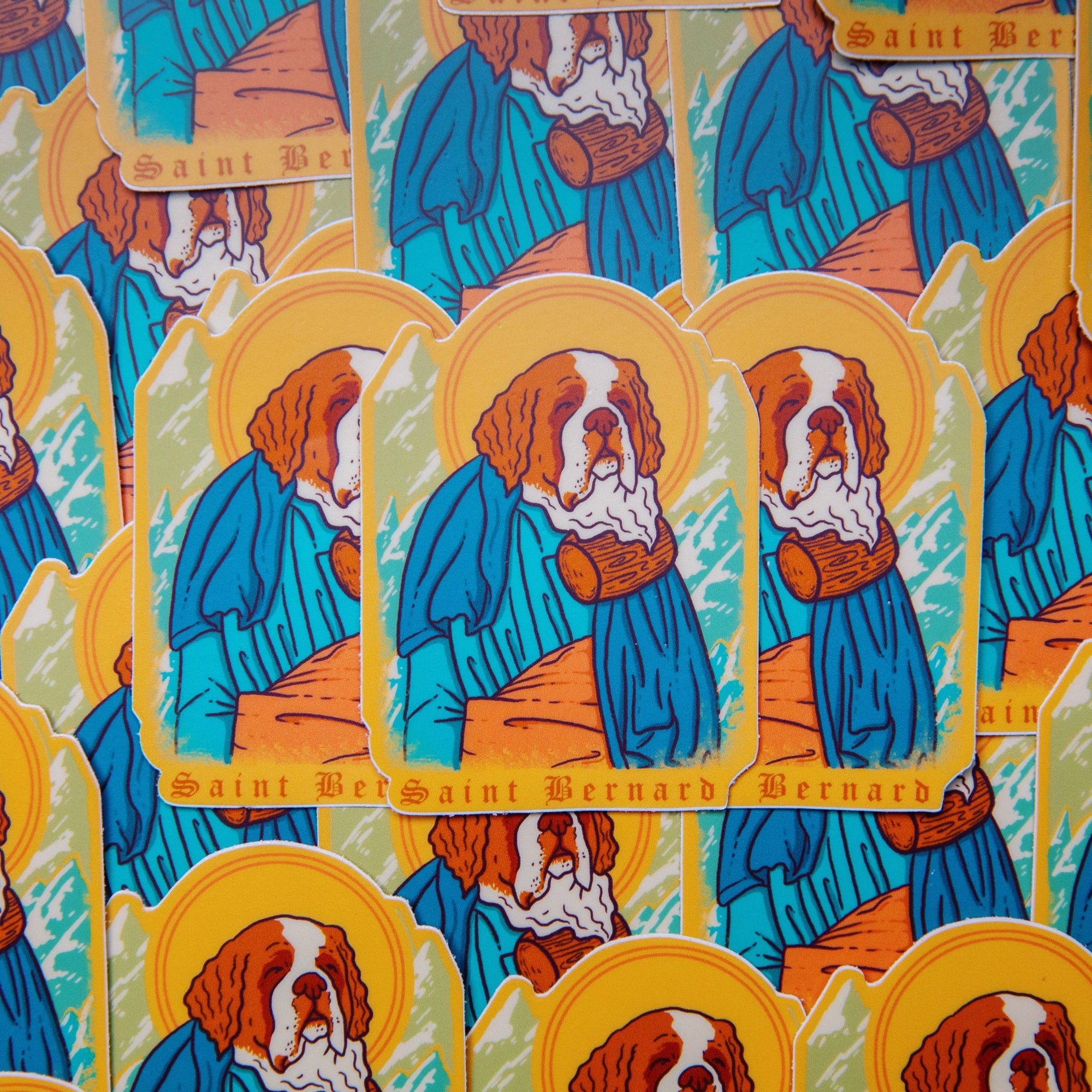 Saint Bernard - menottees