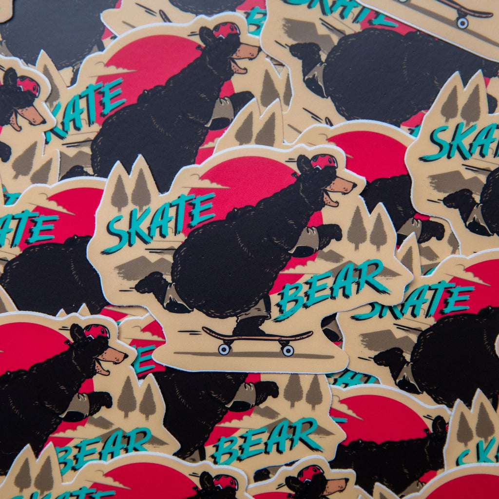 Skate Bear - menottees